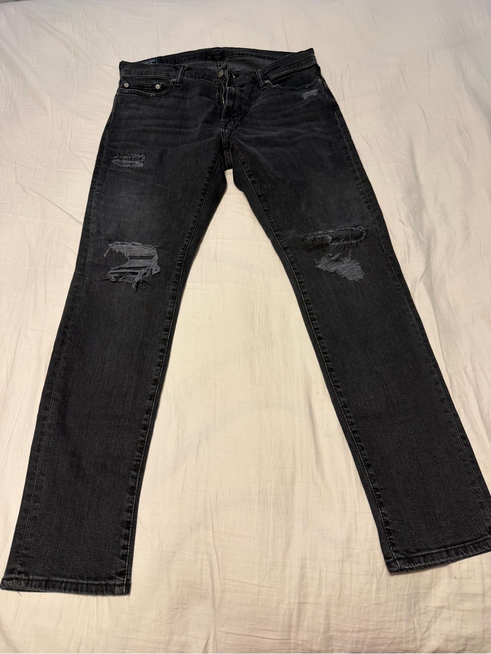 Abercrombie & Fitch Men's Black Jeans - Super Slim Fit